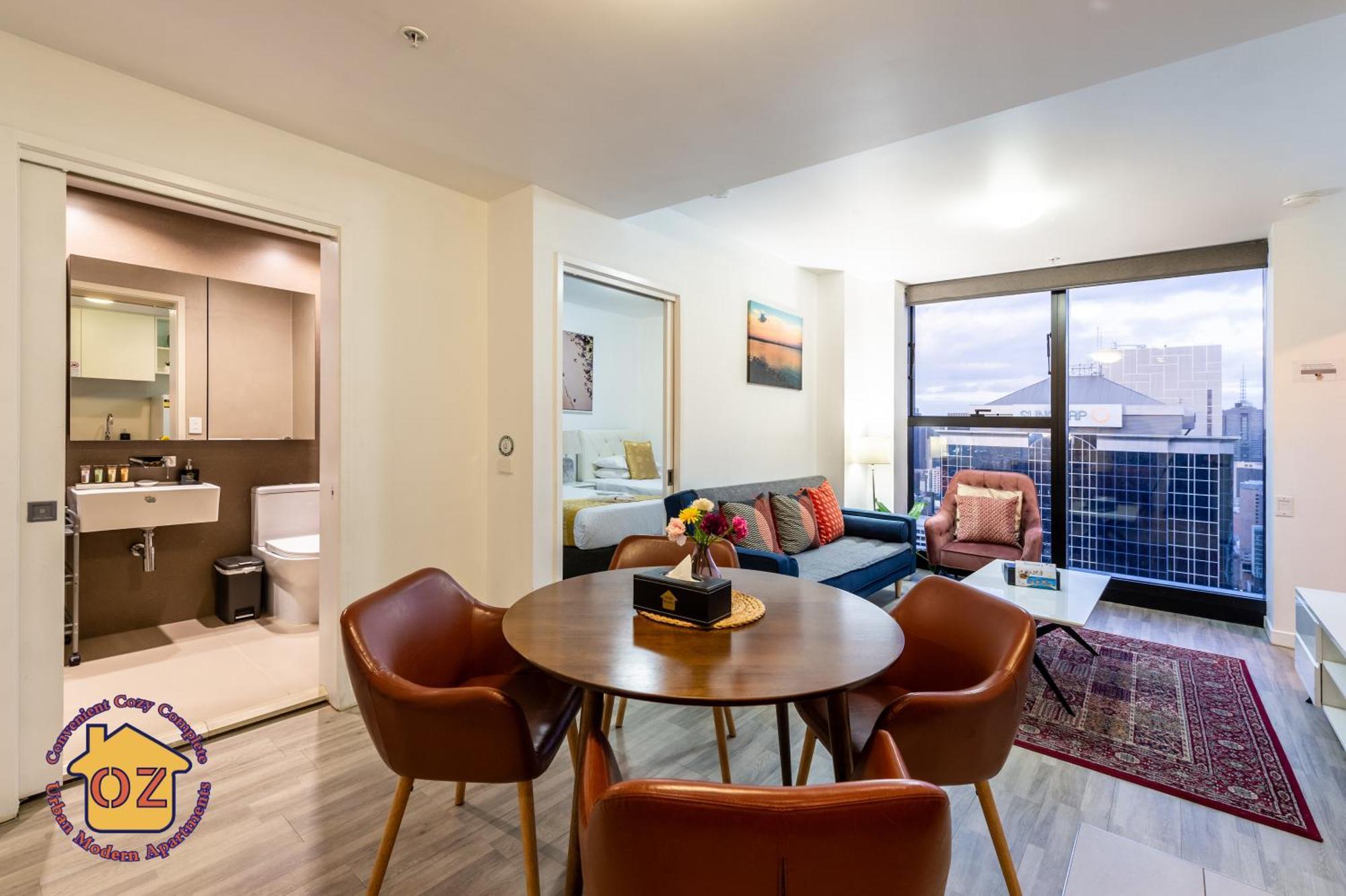 Aussie Escape Apartments-Skyline Collins Tower Melbourne Bagian luar foto